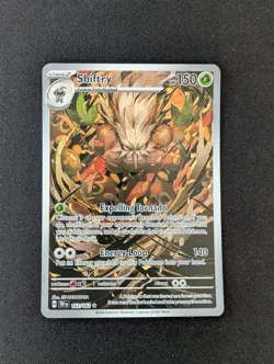 Pokemon Cards Shiftry 163/162 Illustration Rare Temporal Forces - Image 1
