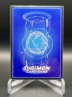 Omnimon #BT22-015 Cyber Eden Super Rare Full Art Holo Card Digimon CCG NM/M - Image 2