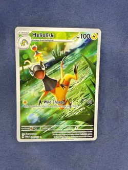 Pokemon TCG Heliolisk Scarlet & Violet Twilight Masquerade Holo Card 177/167 - Image 1