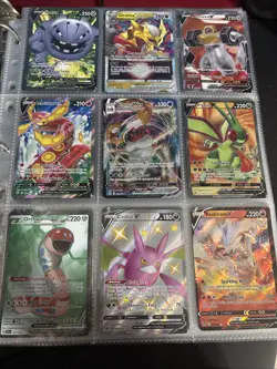 Huge Binder Collection Lot of Pokemon Cards Mixed - SV Holos Full Art 180 - Image 1