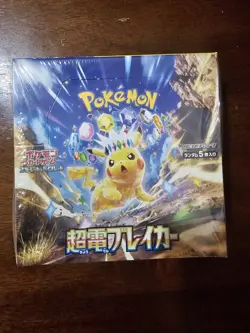 Pokemon Card Super Electric Breaker Booster Box sv8 Japanese NEW w/shrink - Image 1