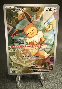 Pokemon - Eevee #173: Prismatic Evolutions Black Star Promo Holo card (English) - Image 1