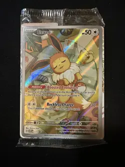 Pokemon Eevee TCG Scarlet & Violet Black Star Promo Card 173 SEALED - Image 1