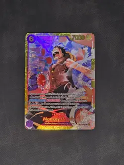 One Piece Card Game Monkey.D.Luffy Reprint EB02-061 SEC English prb 02 full art - Image 1