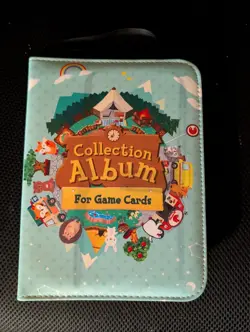 Inspired Animal Crossing Like 3 Ring 4 Card Card Holder Album - Image 1