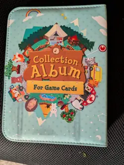Inspired Animal Crossing Like 3 Ring 4 Card Card Holder Album - Image 2