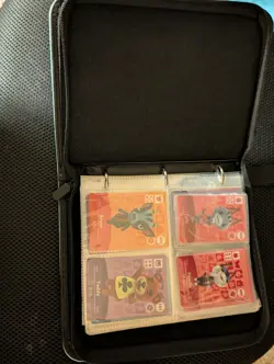 Inspired Animal Crossing Like 3 Ring 4 Card Card Holder Album - Image 4