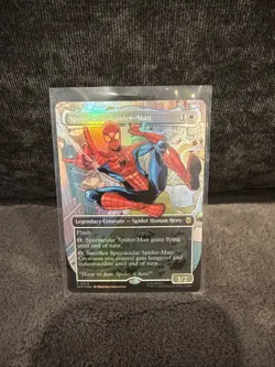 Spectacular Spider-Man (Borderless) Marvel's Spider-Man Foil 0014 NM! Mtg - Image 1