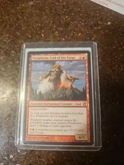 Magic the Gathering MTG Purphoros, God of the Forge (135) Theros LP - Image 1
