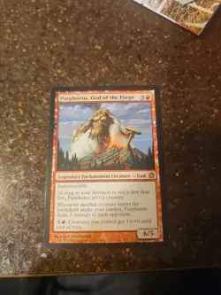 Magic the Gathering MTG Purphoros, God of the Forge (135) Theros LP - Image 2