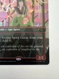 Simian Spirit Guide (Rainbow Foil) Secret Lair Drop Foil - Image 4
