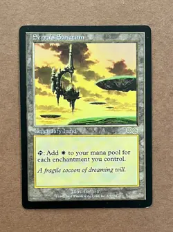 Magic the Gathering Serra's Sanctum Urza's Saga - Image 1