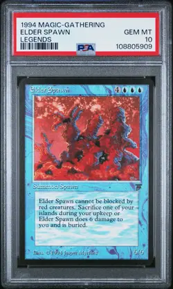 ELDER SPAWN Legends Rare Reserved List PSA 10 MTG [Nostalgium] - Image 1