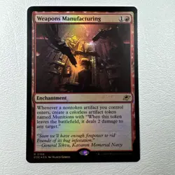 Weapons Manufacturing - [Foil] Rare #168 NM/MINT Edge of Eternities MTG - Image 1