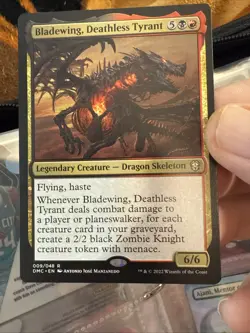 MTG Bladewing, Deathless Tyrant Commander: Dominaria United 009/048 (173) - Image 2