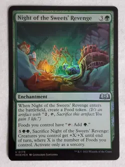 Night of the Sweets' 178 Revenge Wilds of Eldraine Foil MTG: Magic the Gatherin - Image 1