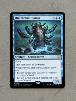 MTG Hullbreaker Horror (95/208) Wilds of Eldraine WOC Commander LP / NM - Image 1