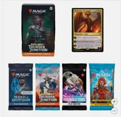 MTG - Outlaws of Thunder Junction (OTJ) - Deluxe Commander Kit - Grand Larceny - Image 1