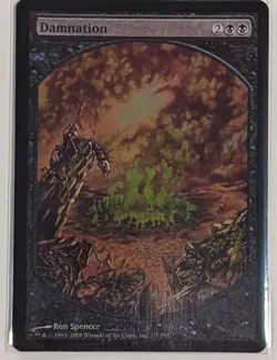 MTG FOIL Damnation Magic Player Rewards Magic the Gathering - Image 1