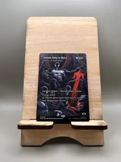 Venom, King In Black (Borderless) Regular #22 MTG: Marvel’s Spiderman - Image 1