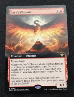 Jaya's Phoenix - Extended Art - CMM - NM Unplayed - EN - 0768 - Image 1