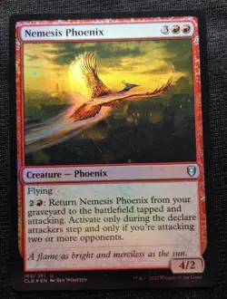 Nemesis Phoenix - Foil - CLB - NM Unplayed - EN - 189 - Image 1