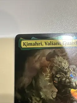 Kimahri, Valiant Guardian Extended Art Foil - Commander: Final Fantasy MTG - Image 2