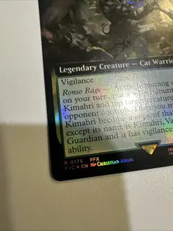 Kimahri, Valiant Guardian Extended Art Foil - Commander: Final Fantasy MTG - Image 4