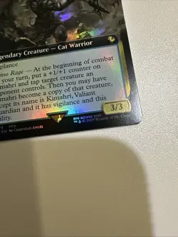 Kimahri, Valiant Guardian Extended Art Foil - Commander: Final Fantasy MTG - Image 5