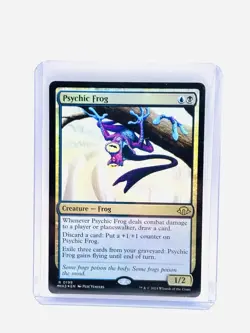 Magic The Gathering, Psychic Frog, Modern Horizons 3, Foil MT/NM - Image 1