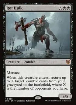 MTG Rot Hulk, NM-Mint, English Commander: Aetherdrift - Image 1