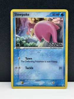 Slowpoke - 83/113 Reverse Holo EX Delta Species Set Pokemon Card LP+ / NM 🔥 - Image 1
