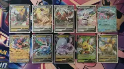 Pokemon card ultra rare bundle 10 cards as shown C - Image 1
