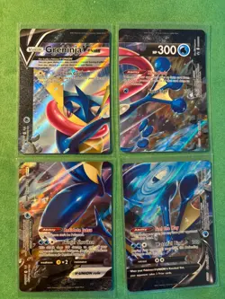 Pokemon V Union Greninja Promo 4 Card Set Holo Rare NM Near Mint TCG 4 pieces - Image 1