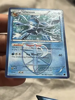 2x Pokemon TCG - Glaceon - 23/116 - Plasma Freeze - MP/LP Rare (2013) - Image 5