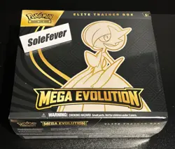 New & Sealed Pokemon TCG Mega Evolution Gardevoir ETB Elite Trainer Box - Image 1