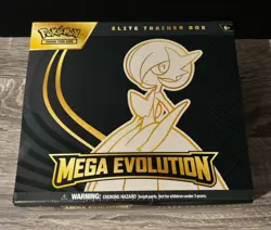 New & Sealed Pokemon TCG Mega Evolution Gardevoir ETB Elite Trainer Box - Image 2