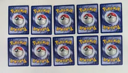 Vintage Lot 10 Pokemon Black Star Promo (5) #1 Ivy Pikachu and (5) #8 Mew - Image 5