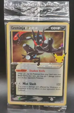 Greninja Gold Star SEALED SWSH144 Pokemon Sword and Shield Promo - Image 1