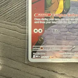 Gumshoos 153/132 Illustration Rare Pokemon Mega Evolution - Image 5