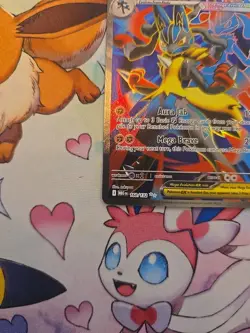 Pokemon TCG Mega Lucario EX 160/132 Ultra Rare Holo NM Mega Evolution Full Art - Image 4
