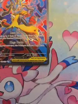 Pokemon TCG Mega Lucario EX 160/132 Ultra Rare Holo NM Mega Evolution Full Art - Image 5