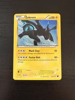 Pokemon Zekrom Holo Plasma Freeze 39/116 LP - Image 1