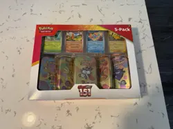 Pokemon Scarlet & Violet 151 Mini Tins 5 Pack Sealed Costco Bundle Box - Image 1