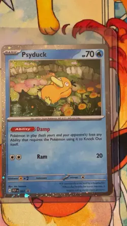 Pokemon TCG Psyduck MEP 007 Mega Evolution Pokemon Blister Promo - Image 1