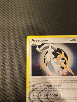 Pokemon Arceus AR5 Holo Platinum Arceus LP - Image 3