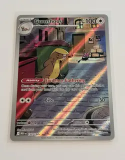 Pokemon TCG - Gumshoos 153/132 - Illustration Rare - Mega Evolution - NM - Image 1