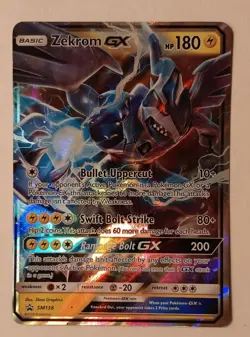 2018 Sun & Moon, Promos - Sun & Moon Promos Zekrom-GX #SM138 Light Play Holo - Image 1