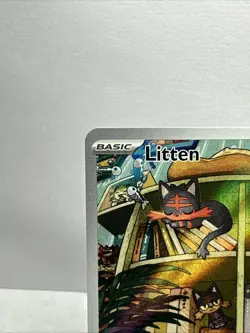 Litten 167/162 Pokemon SV05: Temporal Forces Illustration Near Mint Condition - Image 2