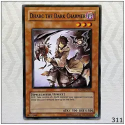 Dharc the Dark Charmer - TDGS-EN026 - Common 1st Edition Yugioh - Image 1